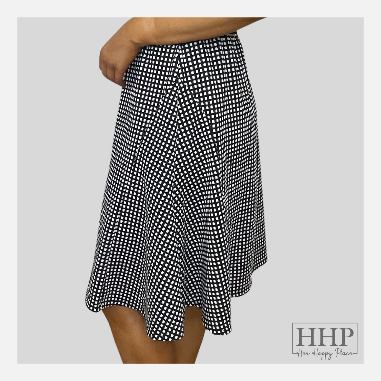 A-Line Plus Size Skirt