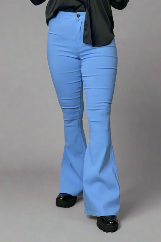 High Waist Super Stretch Bell Bottoms