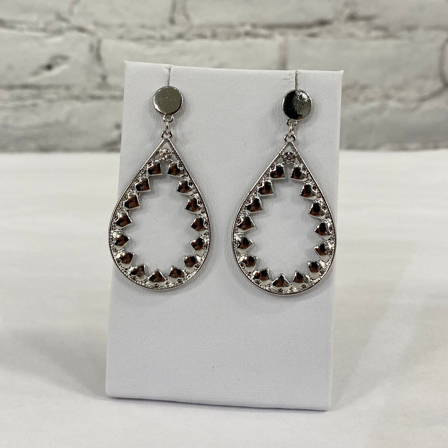 Open Teardrop Earring