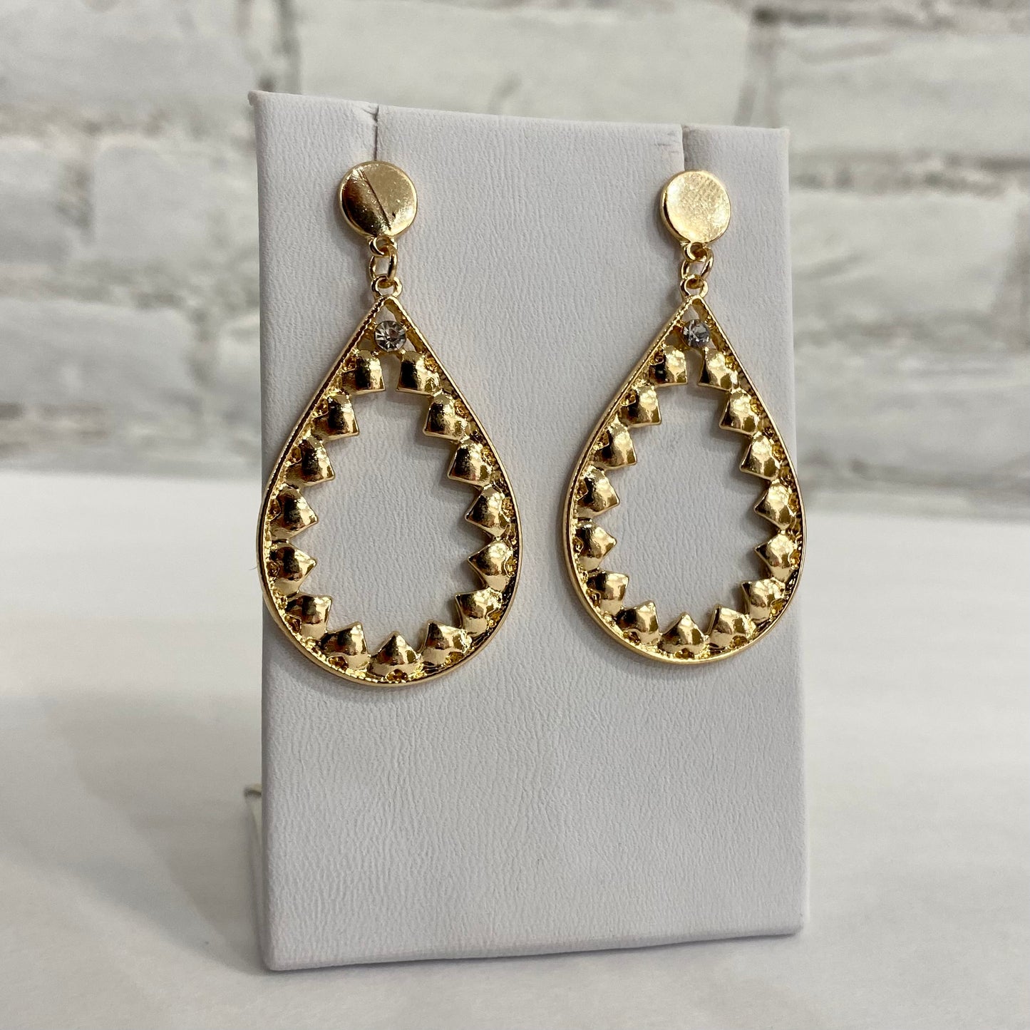 Open Teardrop Earring