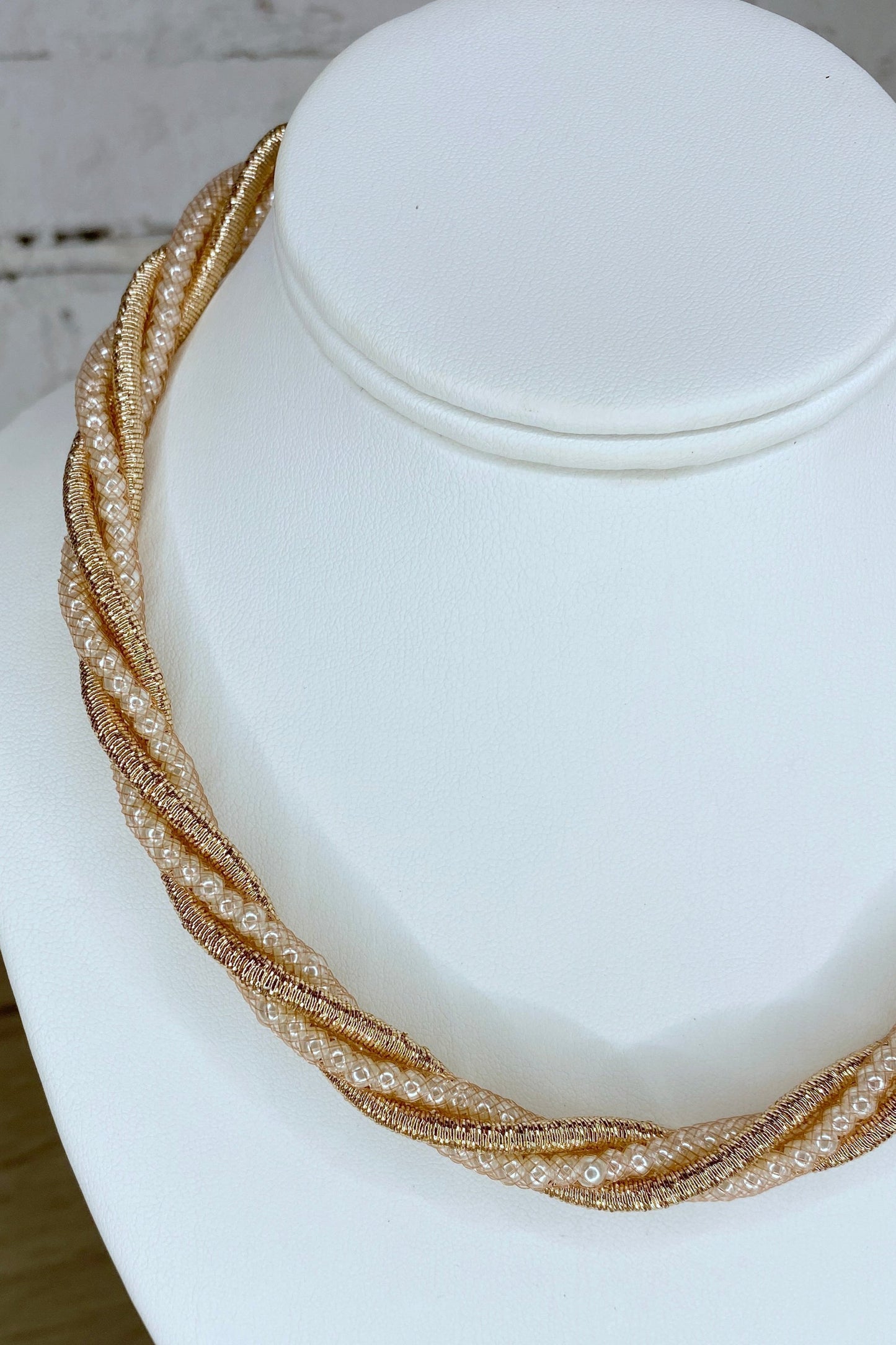 Rose Gold Rope Necklace