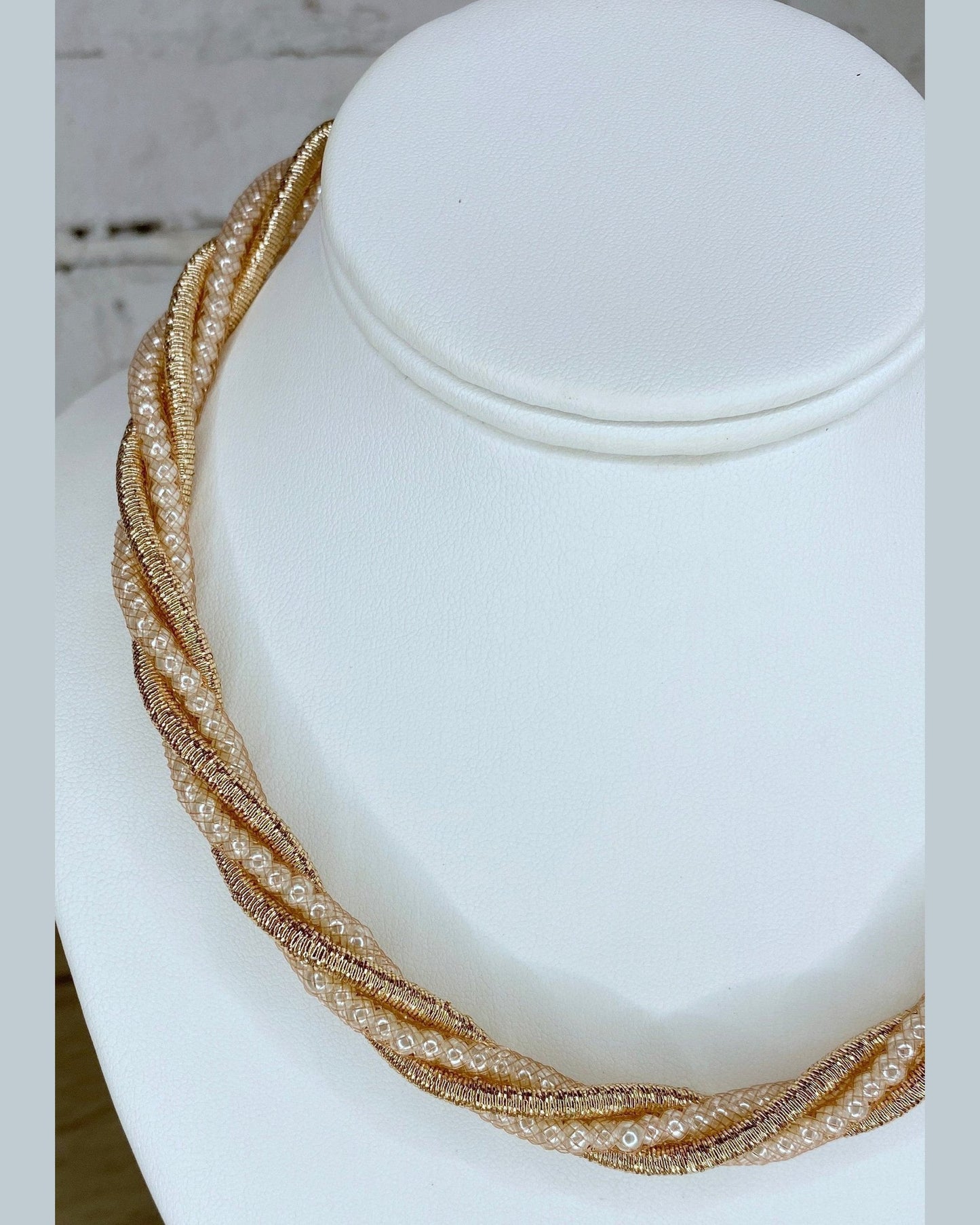 Rose Gold Rope Necklace