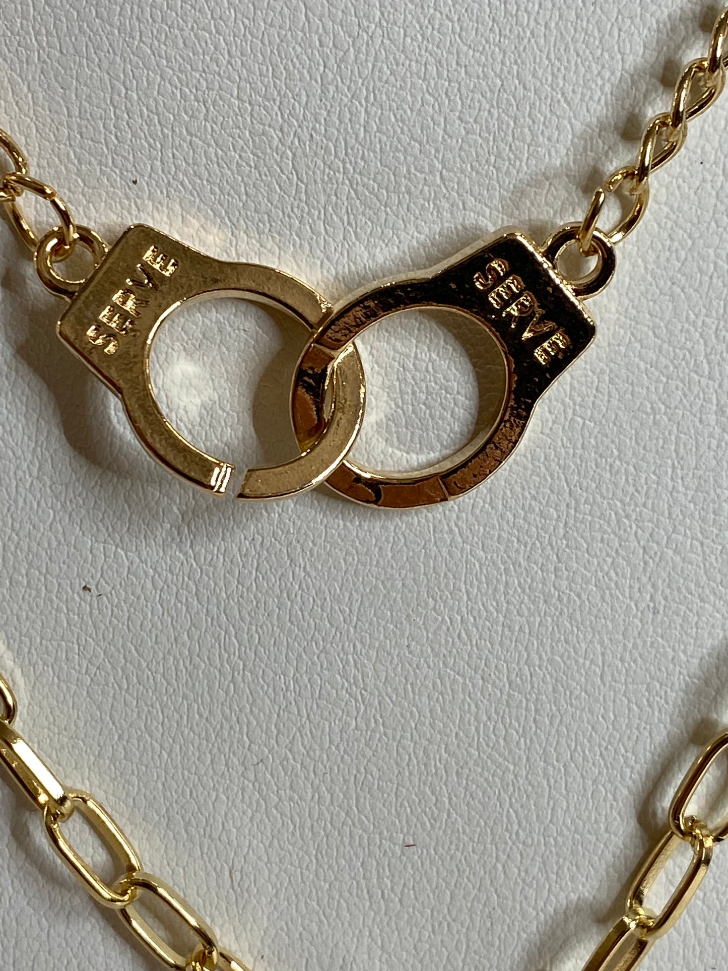 Lock Theme Layer Necklace