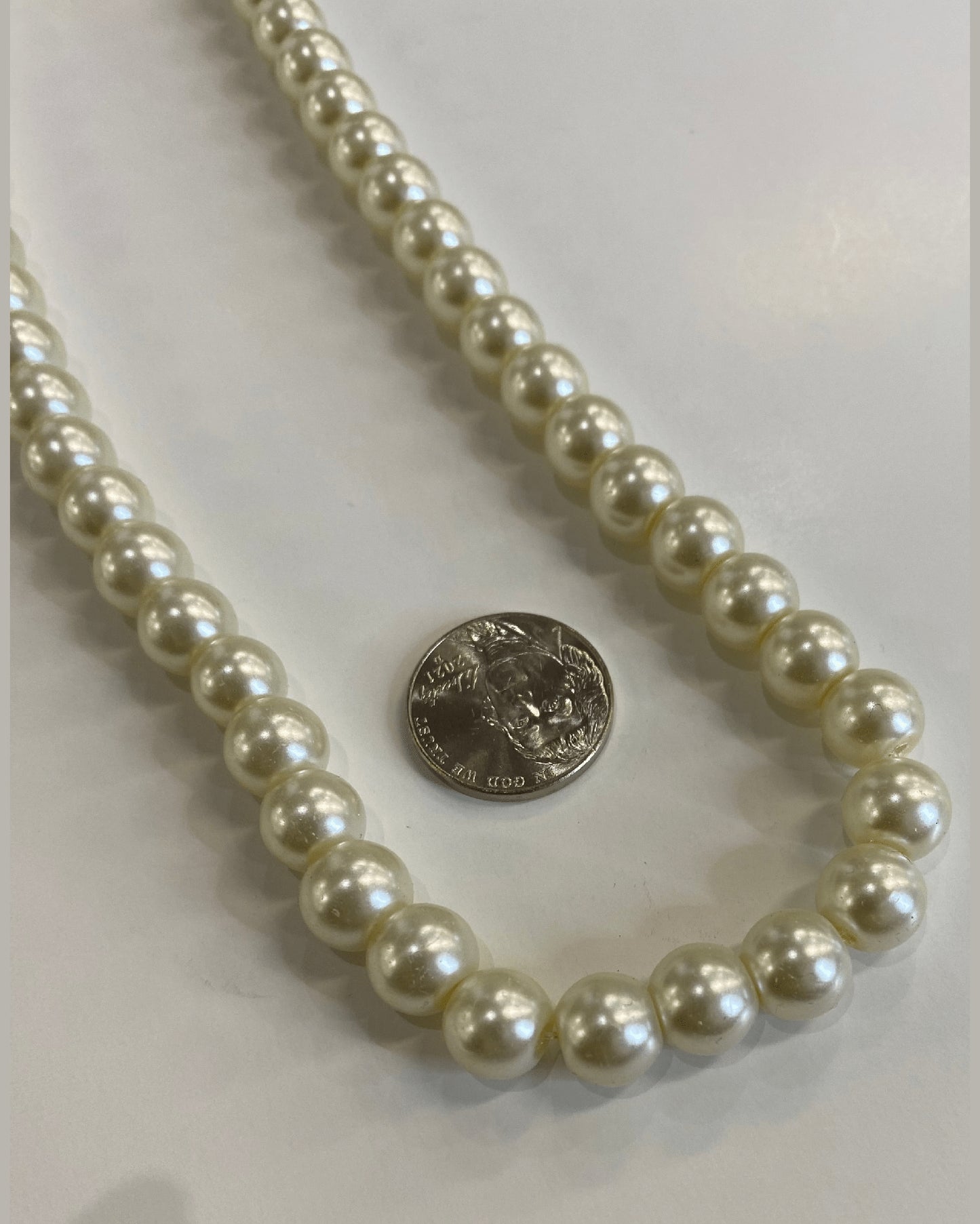 Faux Pearl Necklace Set