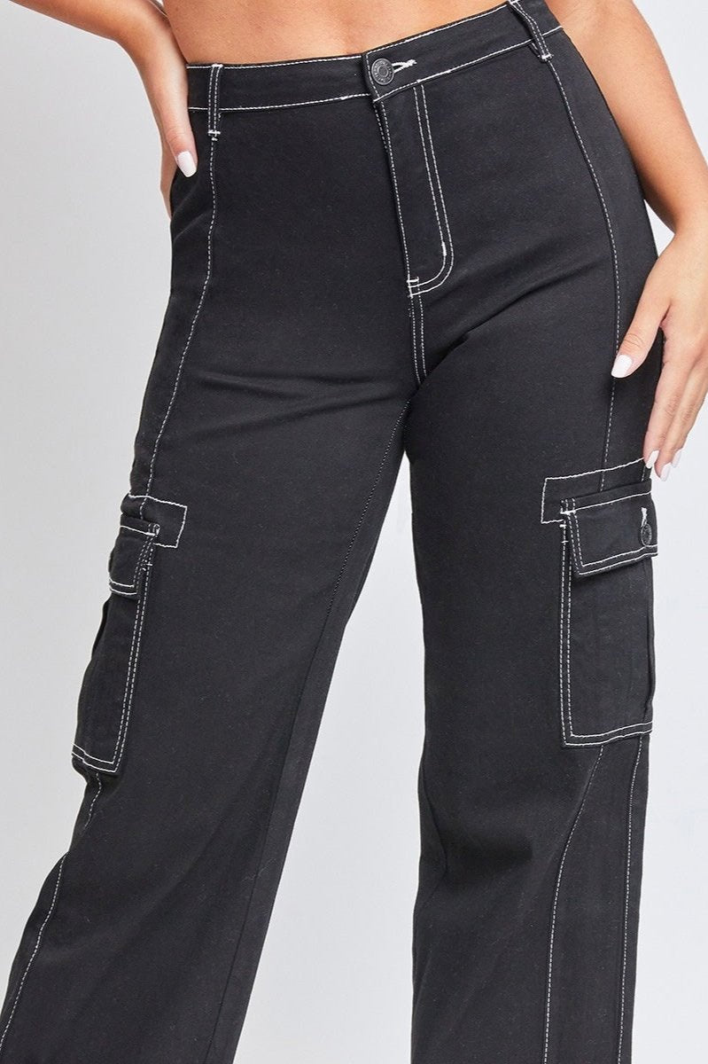 Wide Leg Cargo Pants