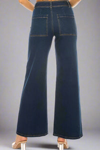 High-Rise Wide Leg Jeans