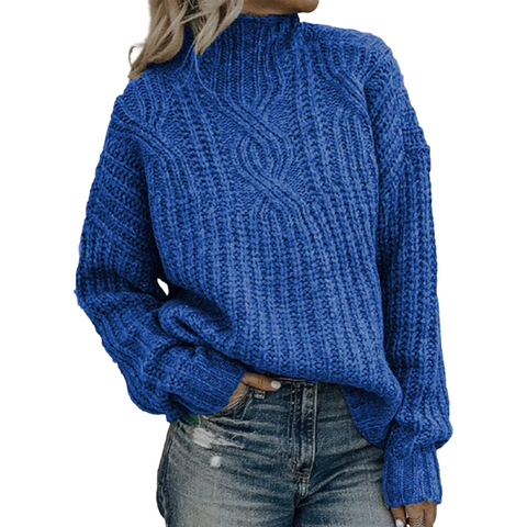 Cable Detail Sweater - One Size