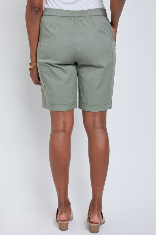 Wide Leg Bermuda Short