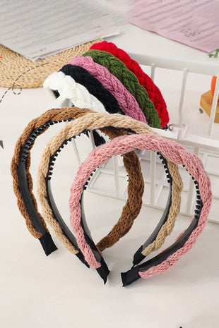 Wool Braided Headband