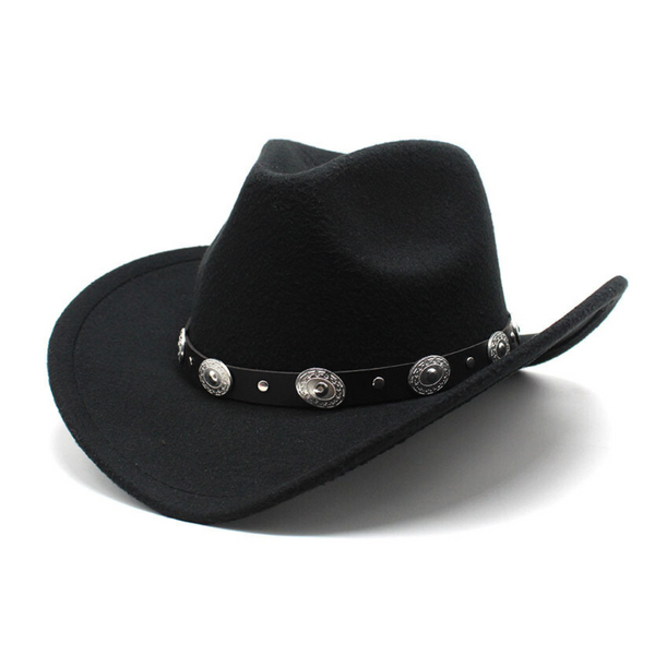 Vintage Buckle Western Hat