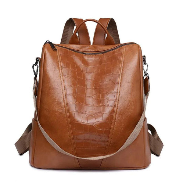 Vegan Leather Convertible  Backpack