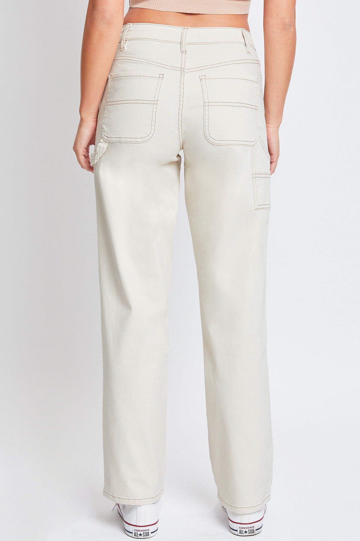 Mid-Rise Carpenter Pants