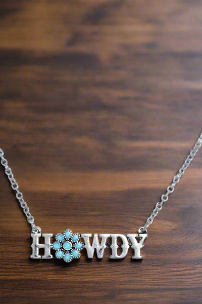 Howdy Bar Necklace