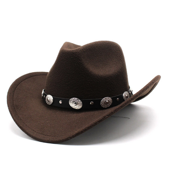 Vintage Buckle Western Hat