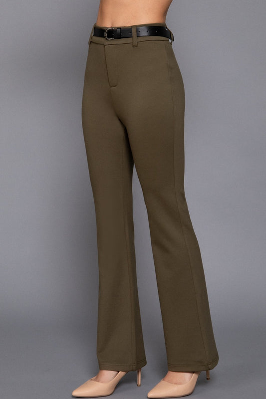 Mini-Flare Ponte Trouser