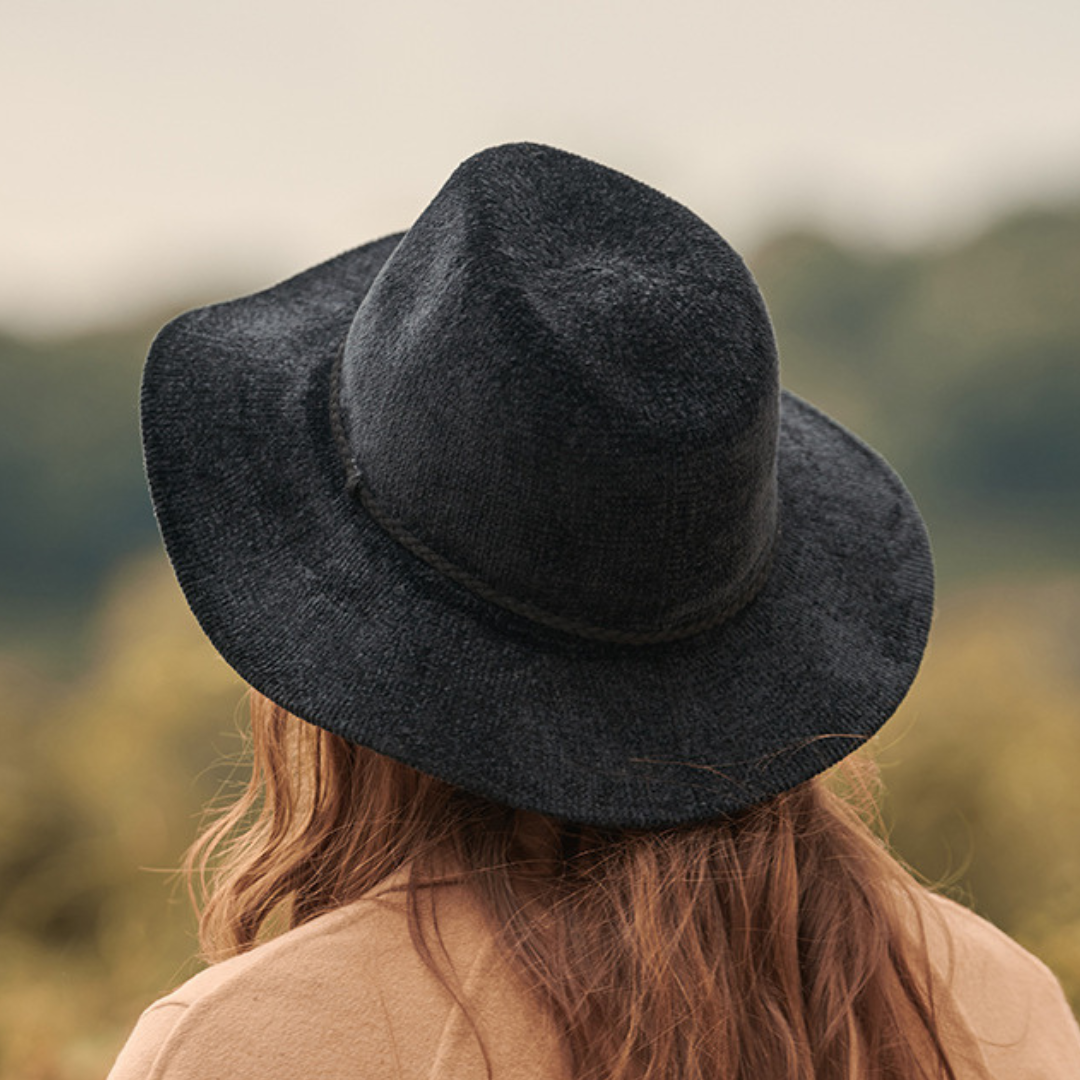 Knitted Fedora Hat