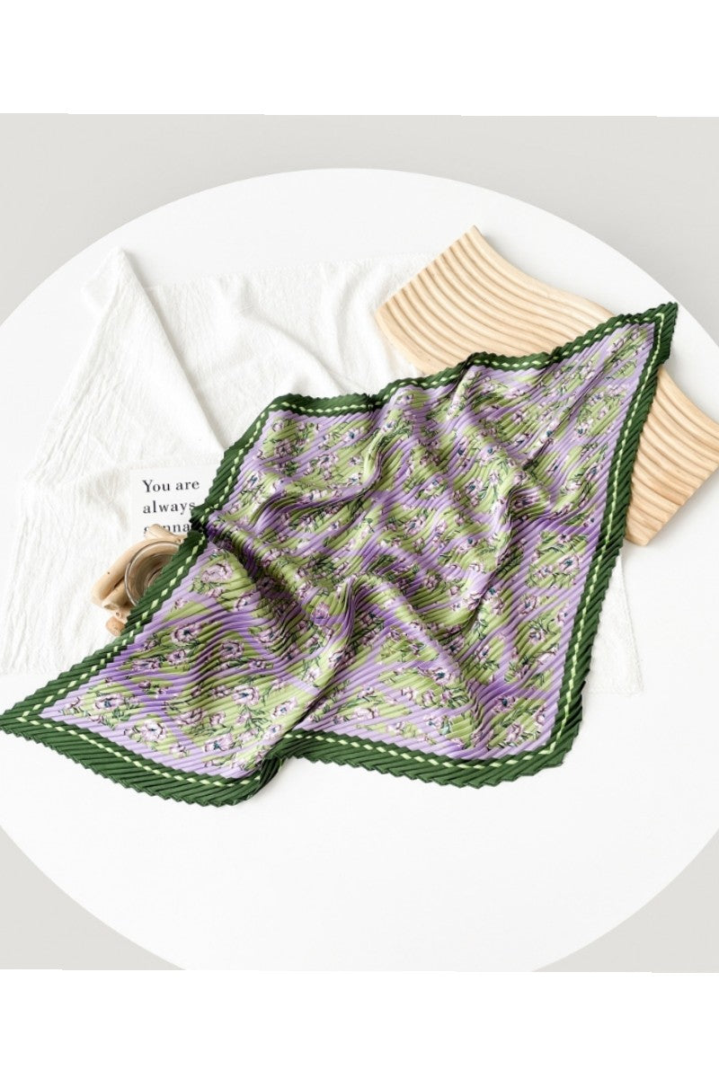 Pleated Scarf Collar