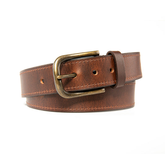 Unisex Top Grain Leather Belt | Classic Denim Belt