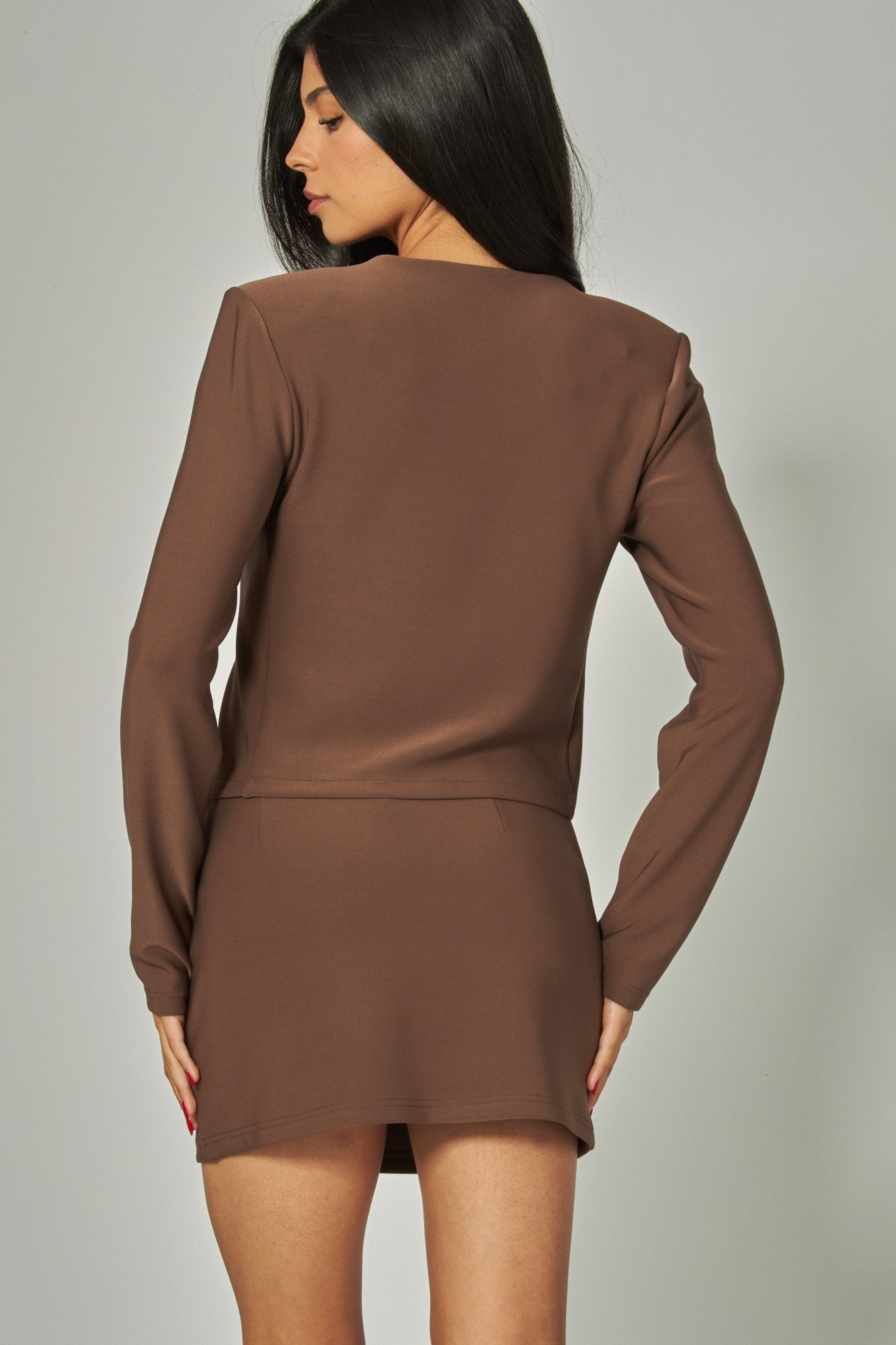 Polished & Poised Scuba Jacket