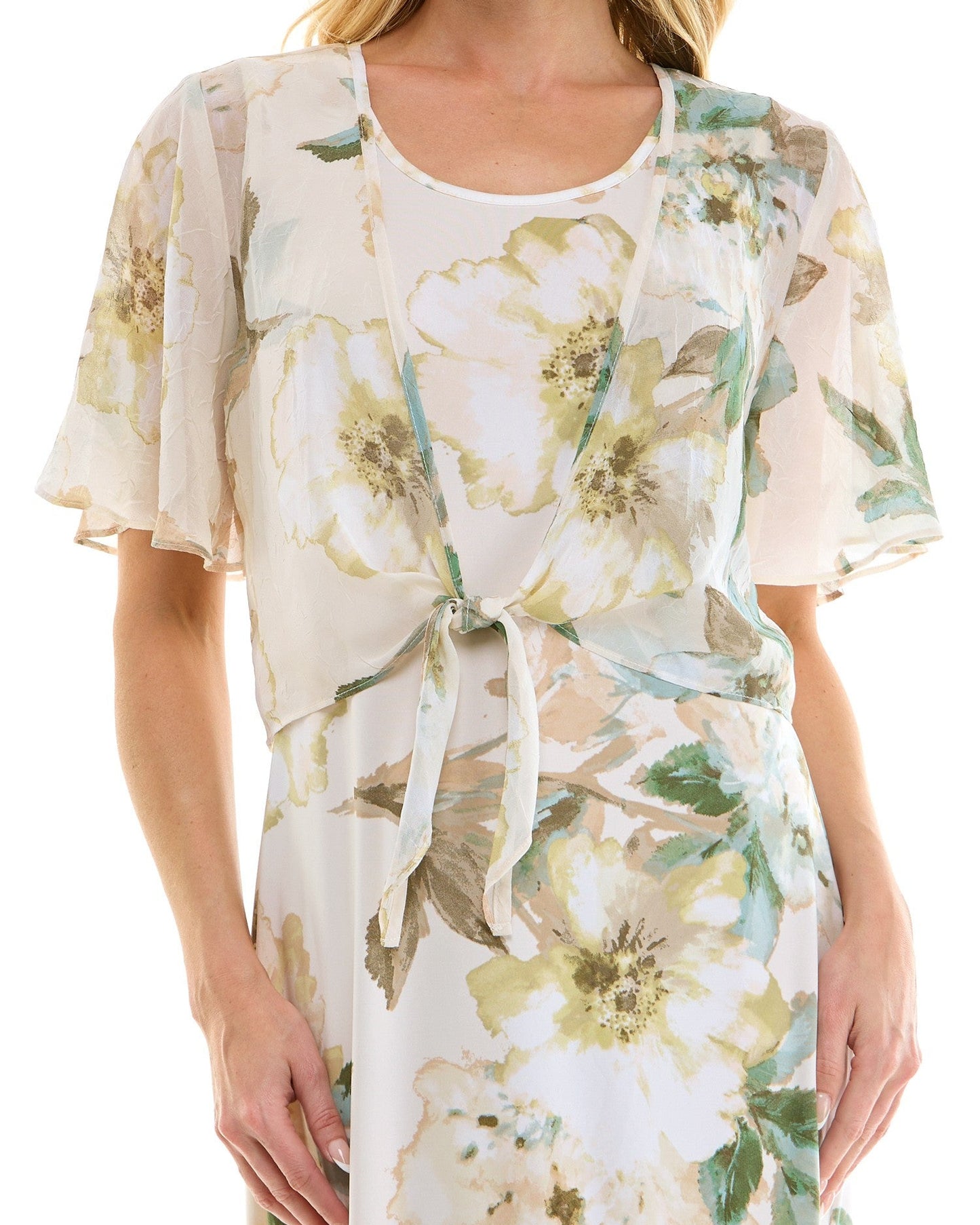 Layered Grace Midi Dress Set
