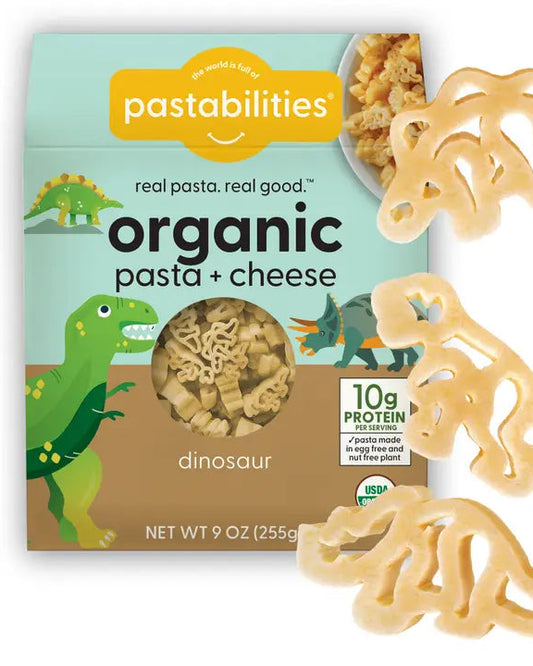 Dinosaur Pasta and Cheese