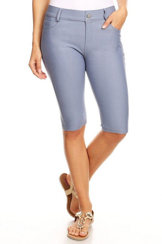 Bermuda Jegging Shorts