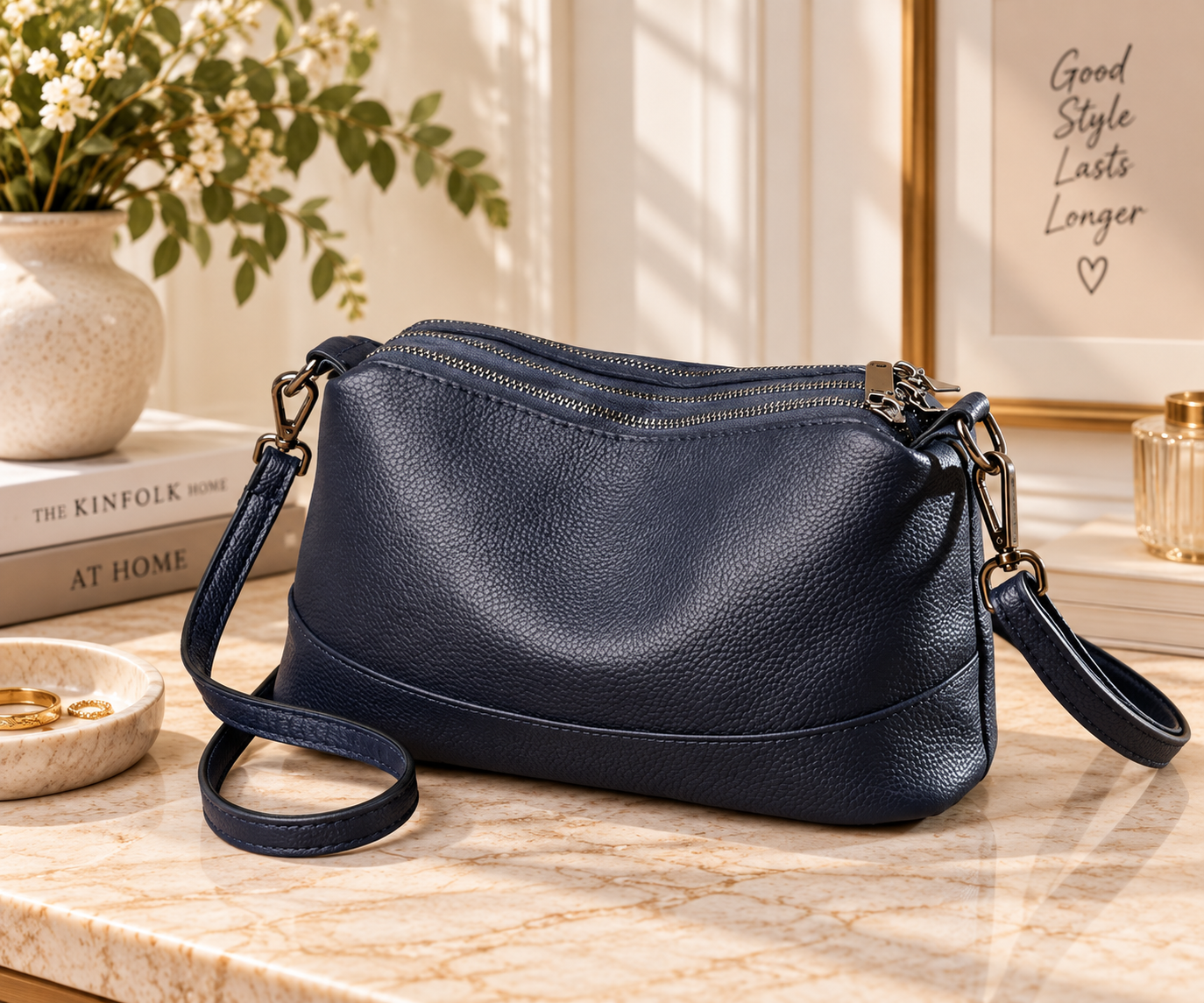 Everyday Genuine Leather Crossbody Bag