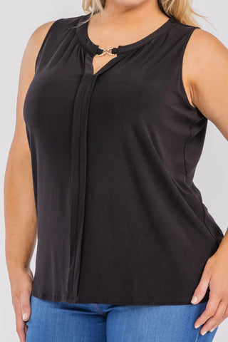 Charming Sleeveless Top