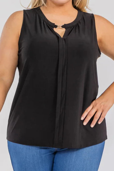 Charming Sleeveless Top