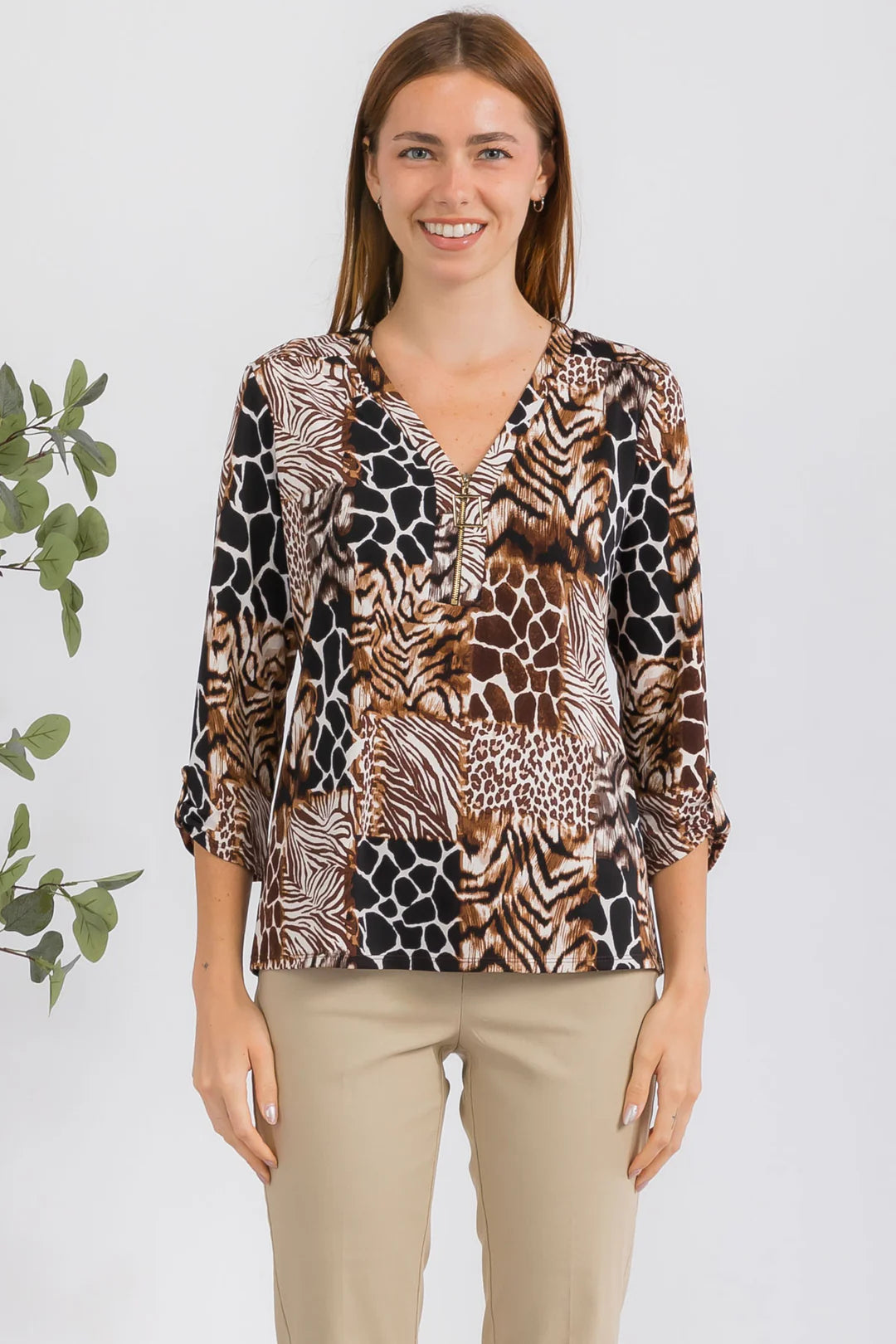 Wild and Perfect Blouse