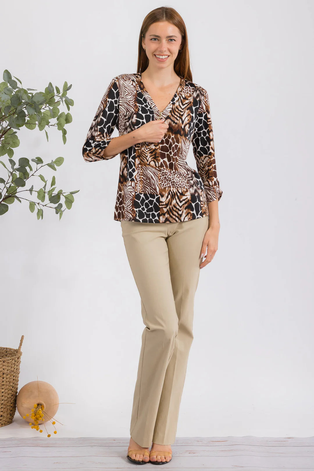 Wild and Perfect Blouse