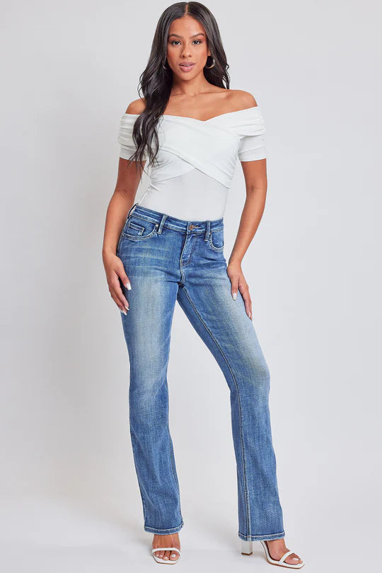 The Spotlight Flap Pocket Bootcut Jeans