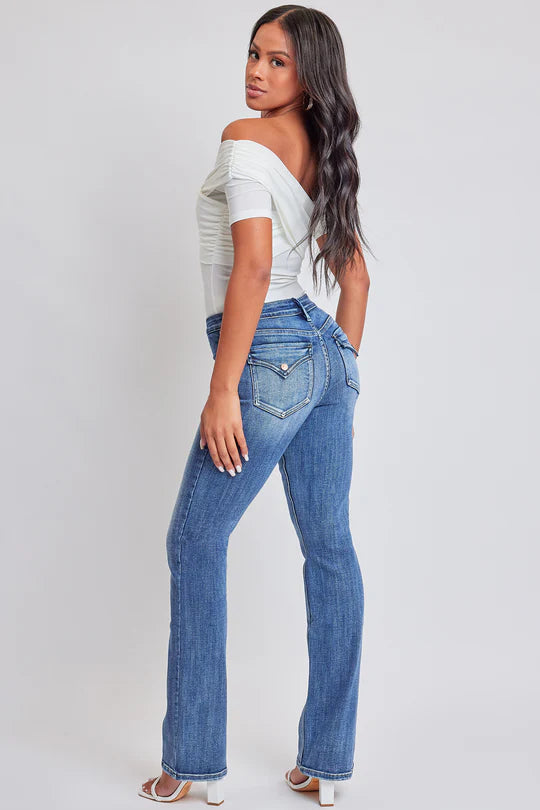 The Spotlight Flap Pocket Bootcut Jeans