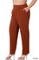 Plus Size Elastic Waist Taper Leg Trouser