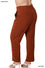 Plus Size Elastic Waist Taper Leg Trouser