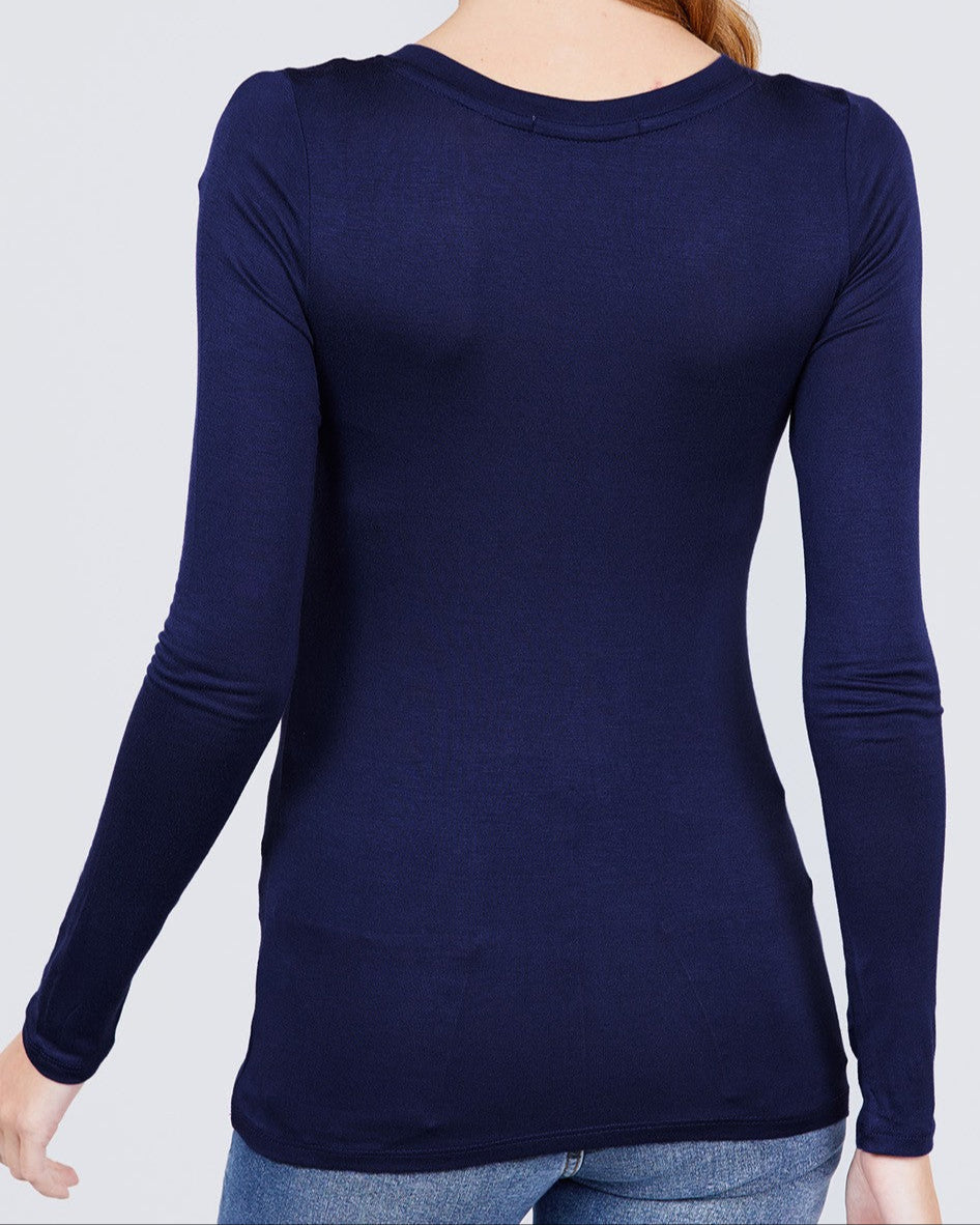 back long sleeve t shirt