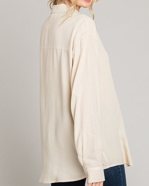 Everyday Ease Oversized Shirt