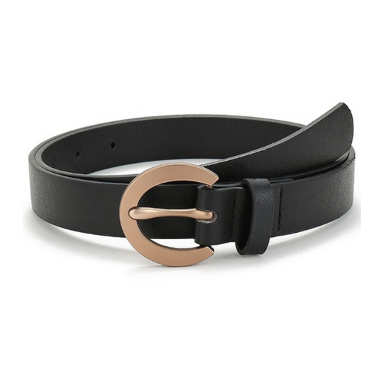 Casual Round Buckle Belt