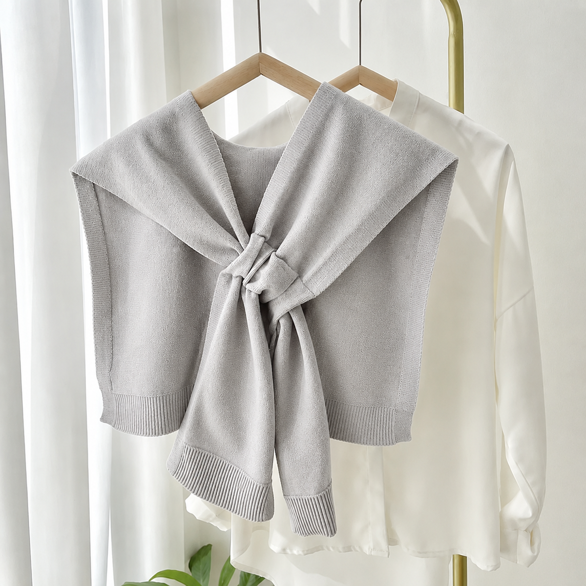 Tied Sweater Shrug