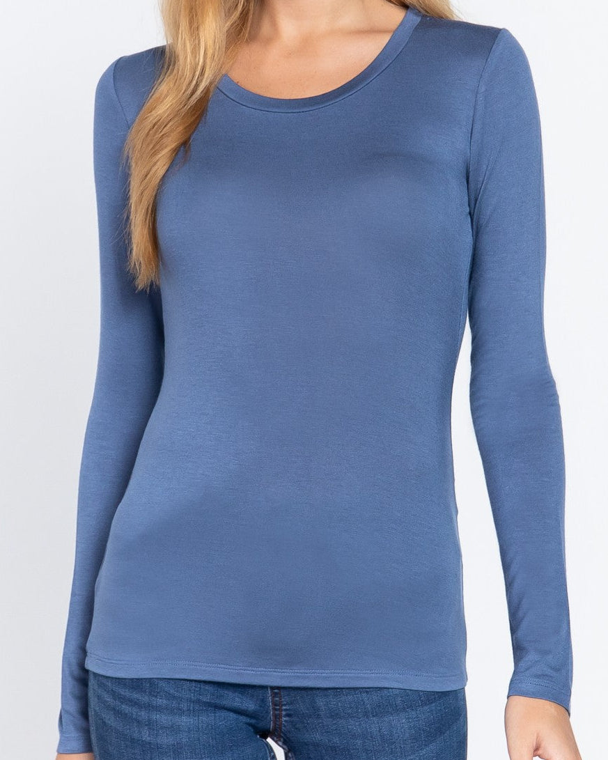 Second Skin Long Sleeve Crewneck