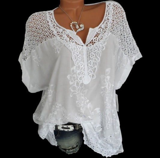 Cotton Boho Style Top