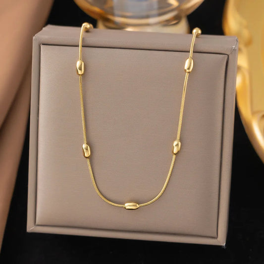 Endless Current Multi-Layer Stainless Steel Necklace