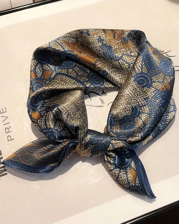 Polished Paisley Square Scarf