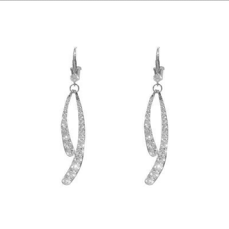 Cross Fishtail Earrings