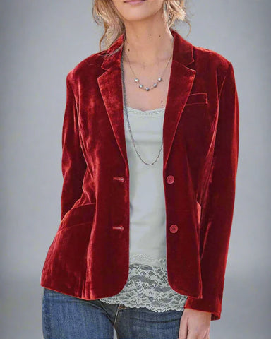 Velvet Blazer