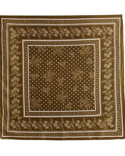Everyday Floral Square Scarf