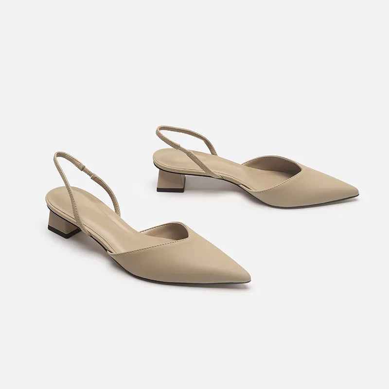 Square Heel Mules