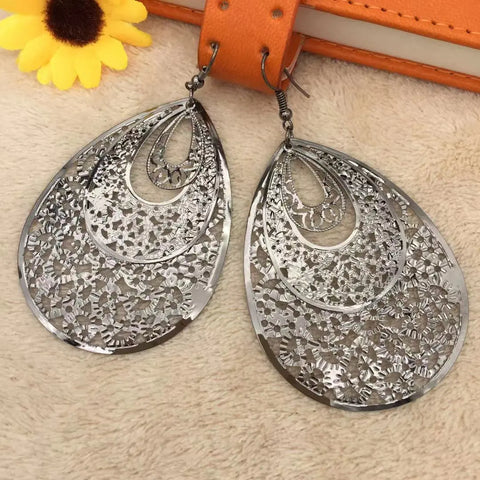 Filigree Teardrop Earrings