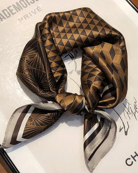 Polished Paisley Square Scarf
