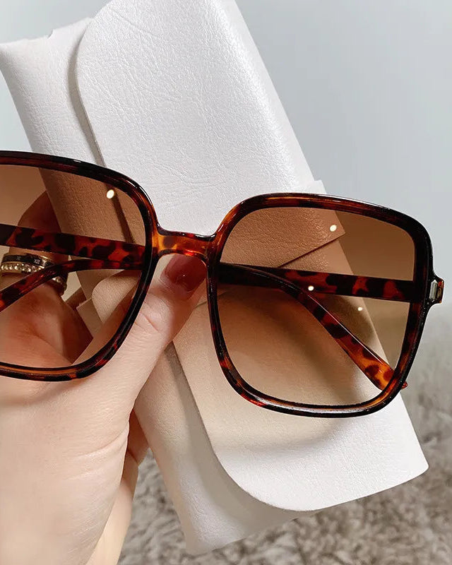 Oversized Square Gradient Sunglasses